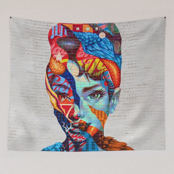 Item preview, Beautiful black woman graffiti  designed and sold by urban-color.