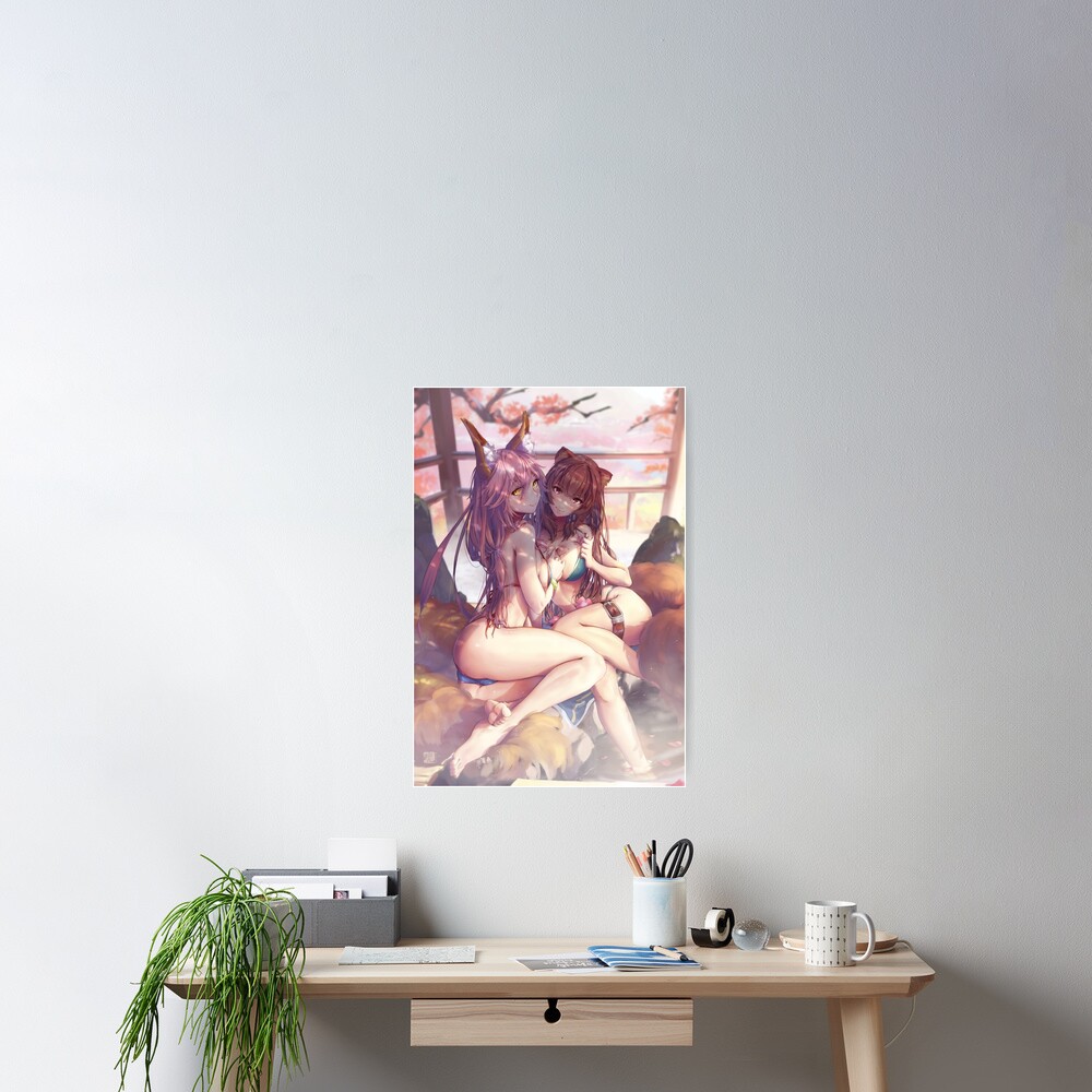 Tamamo and Raphtalia Poster