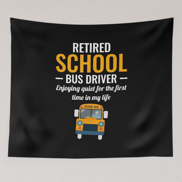 Item preview, Retired School Bus Driver Funny Gift designed and sold by TastefulTees.