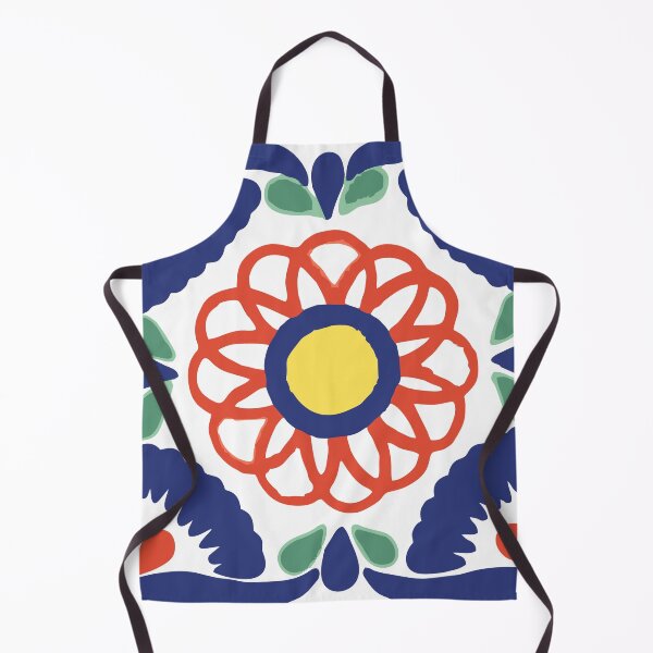 Artikelvorschau, Talavera Blaue Blütenblätter entworfen und verkauft von Jennifer Geiger Art.
