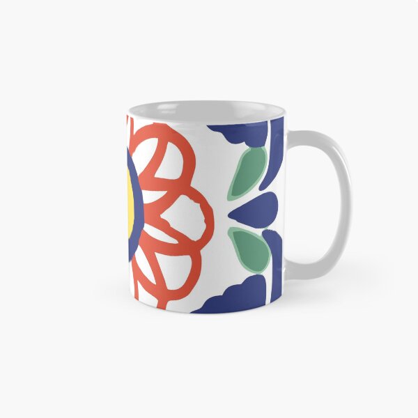 Artikelvorschau, Talavera Blaue Blütenblätter entworfen und verkauft von Jennifer Geiger Art.