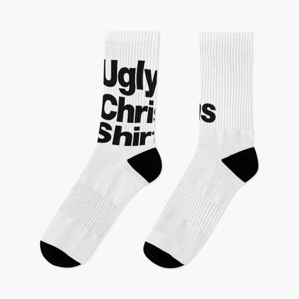 Item preview, Ugly Christmas Shirt (black letters) designed and sold by dudethecreator.