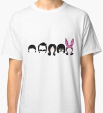 Bobs Burgers Belcher Line Up Classic T-Shirt