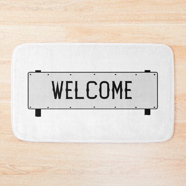 Item preview, Welcome Street Sign designed and sold by Gevover.