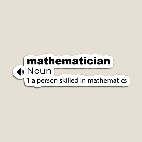 Item preview, Funny mathematician Definition Gift men and women designed and sold by sasaPRO.