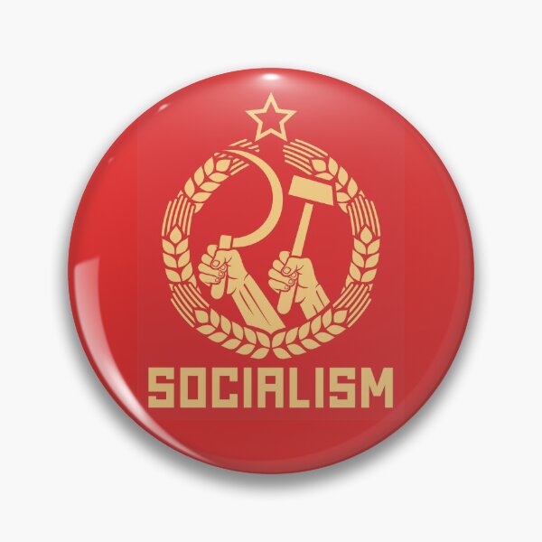 Item preview, Socialism - Hammer and sicle designed and sold by glatkistan.