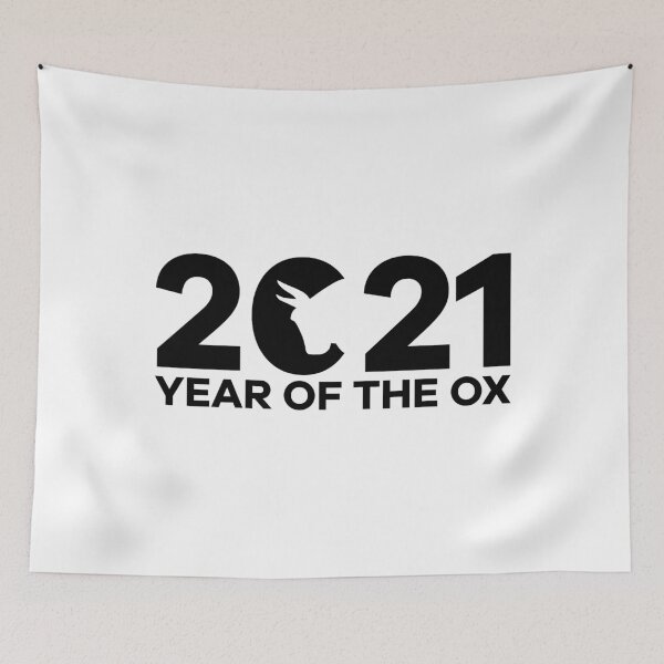 Item preview, 2021 Year Of The Ox Chinese New Year - Happy New Year Design designed and sold by Seth's Tees.
