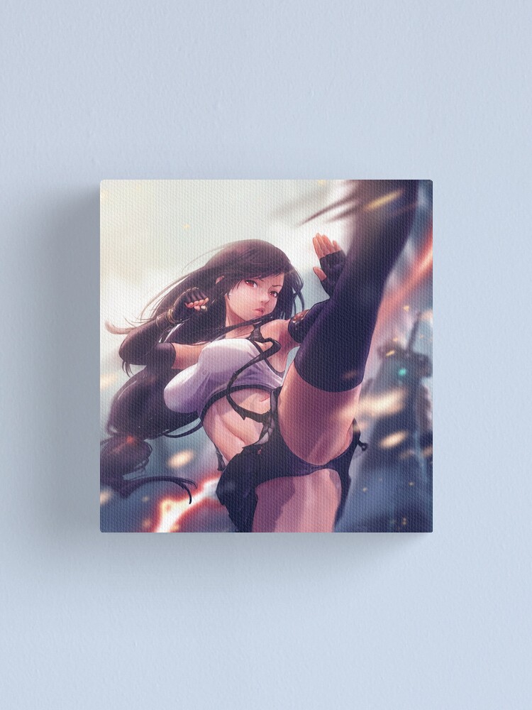 Alternate view of Tifa | Final Fantasy 7 Canvas Print