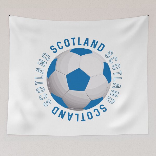 Item preview, Blue and White Scotland Football Design  designed and sold by MacPean.