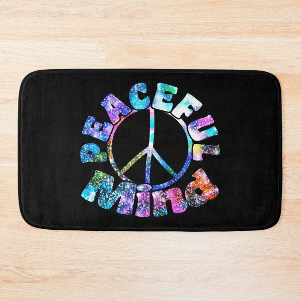 Item preview, Peaceful Mind (Funky Groovy 70's Look - Quotes About Peace) designed and sold by SassyClassyMe.