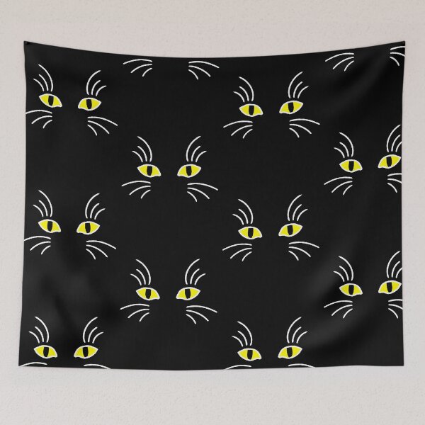 Item preview, Meow (white lines) designed and sold by Tsuncarrot.