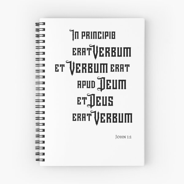 Item preview, John 1:1 - Latin - Aseina Font designed and sold by Sean Kilgo.