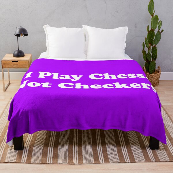 Item preview, I Play Chess, Not Checkers.  designed and sold by ThingsByJoy.
