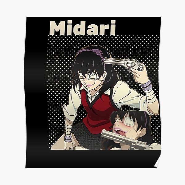 Midari Ikishima Glitter Edition Poster By Sstickersbyari Redbubble