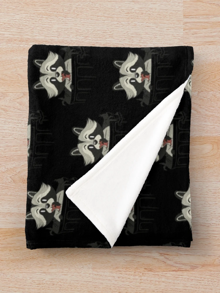 Thumbnail 3 of 6, Throw Blanket, Cute Racoon designed and sold by DavinciStore21.