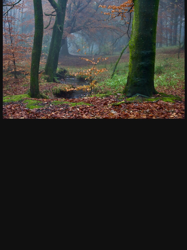 Thumbnail 7 of 7, Active T-Shirt, Moody Autumnal Woodland designed and sold by McBay.
