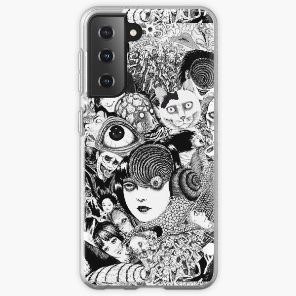 junji ito collage Samsung Galaxy Soft Case