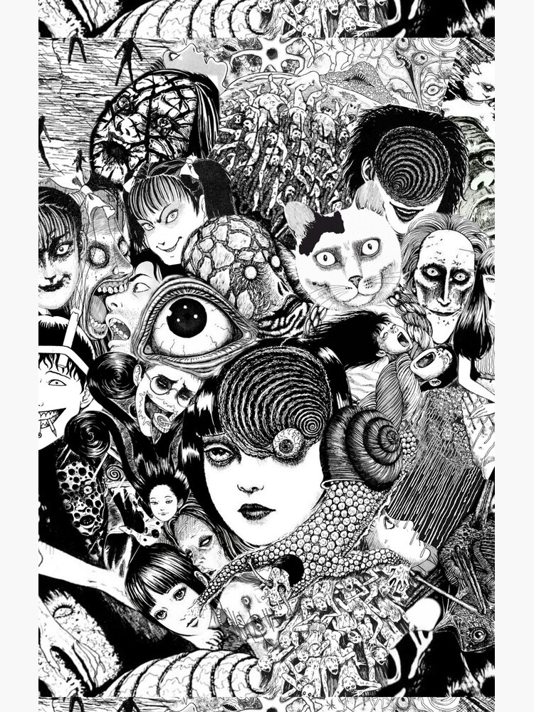 junji ito collage by DottoreAlice