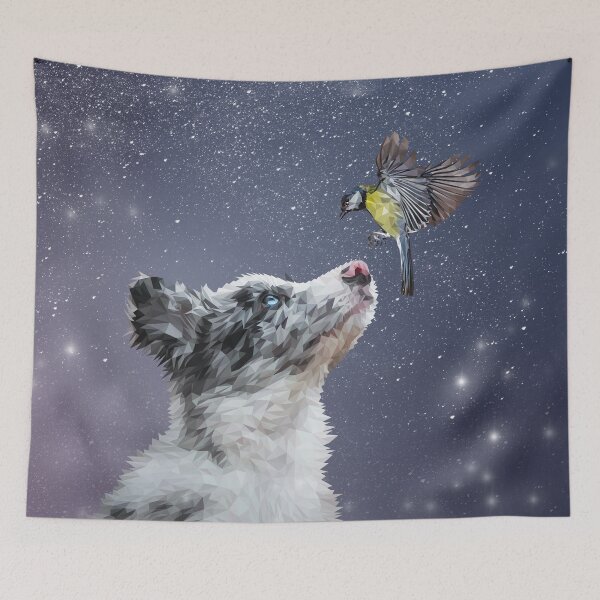 Item preview, Aussie with Eurasien Blue Tit designed and sold by Artenreich.