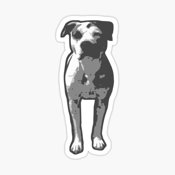 Pit Bull T-Bone Sticker