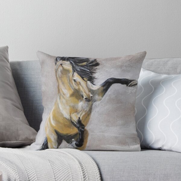 Item preview, Wild Horse in Moonlit Snow designed and sold by Wild-Dogz.