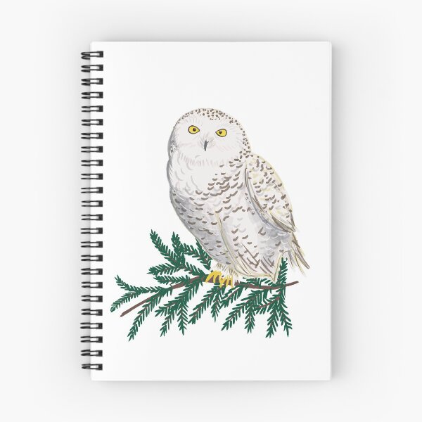 Artikelvorschau, White snow owl entworfen und verkauft von Luaillustration.