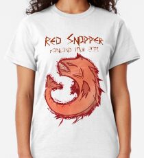 Fisch Skelett Gräten Damen T-shirt XS-3XL