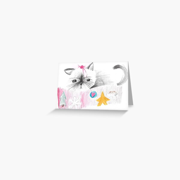 Christmas Grumpy Cat Greeting Card