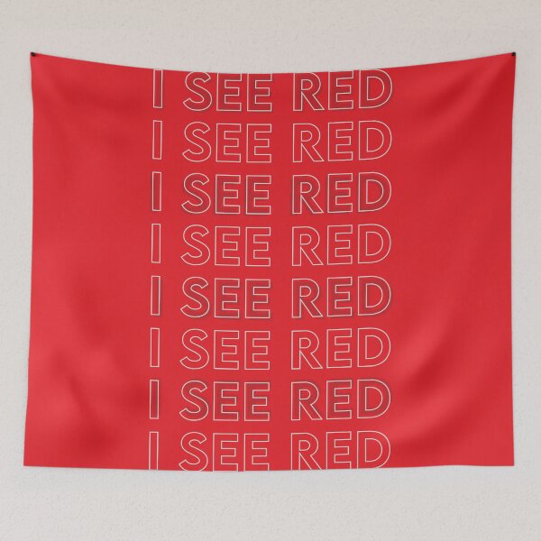 Item preview, I see red - 365 dni designed and sold by Trendelicious.