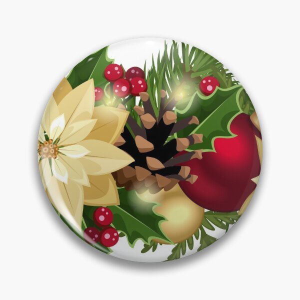 Item preview, Guirnalda Navidad Diseño Colorido designed and sold by tshirtfever.