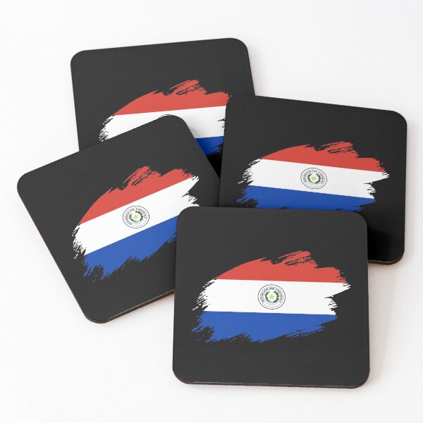 Item preview, Paraguay flag, South America flag designed and sold by GeogDesigns.