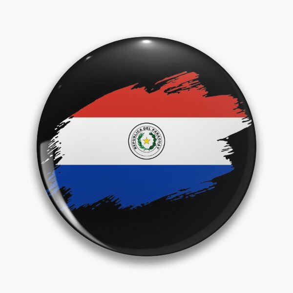 Item preview, Paraguay flag, South America flag designed and sold by GeogDesigns.