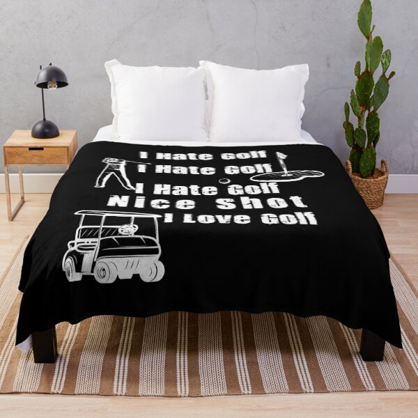 Item preview, I Hate Golf Nice Shot I Love Golf designed and sold by letsgoh.