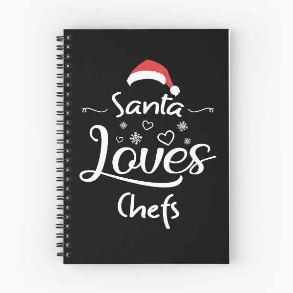 Item preview, Santa Loves Chefs Funny Christmas Gift For Men & Women Xmas Graduation Retirement Thank You Present designed and sold by Thedoode.