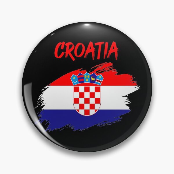 Item preview, Croatia Croatian flag flag designed and sold by GeogDesigns.