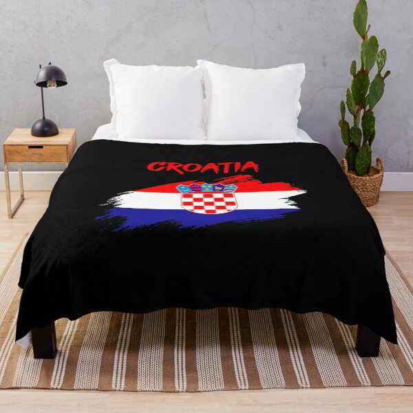 Item preview, Croatia Croatian flag flag designed and sold by GeogDesigns.