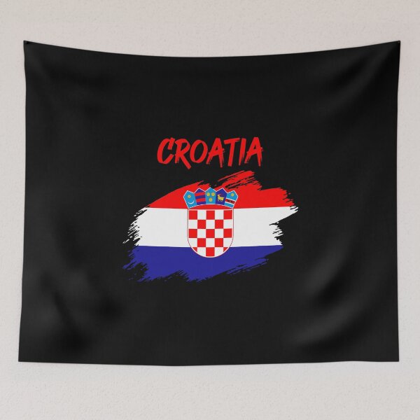 Item preview, Croatia Croatian flag flag designed and sold by GeogDesigns.