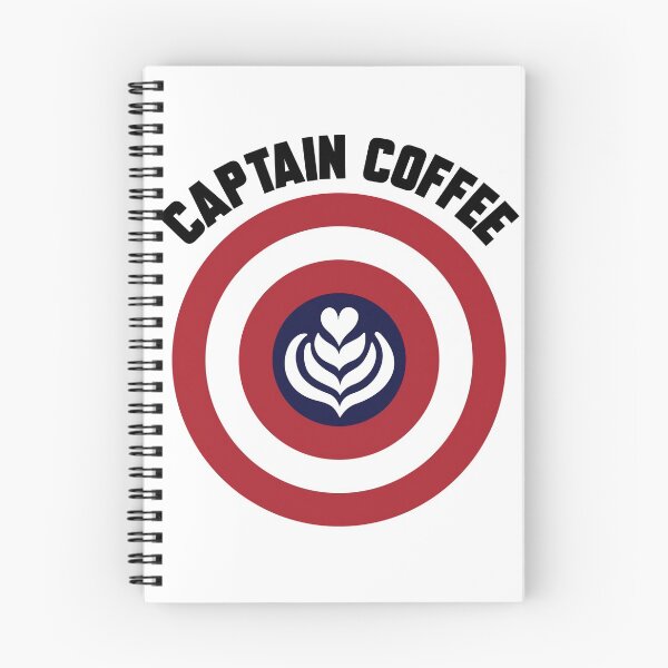 Item preview, Captain Coffee logo + text designed and sold by Dkrode.