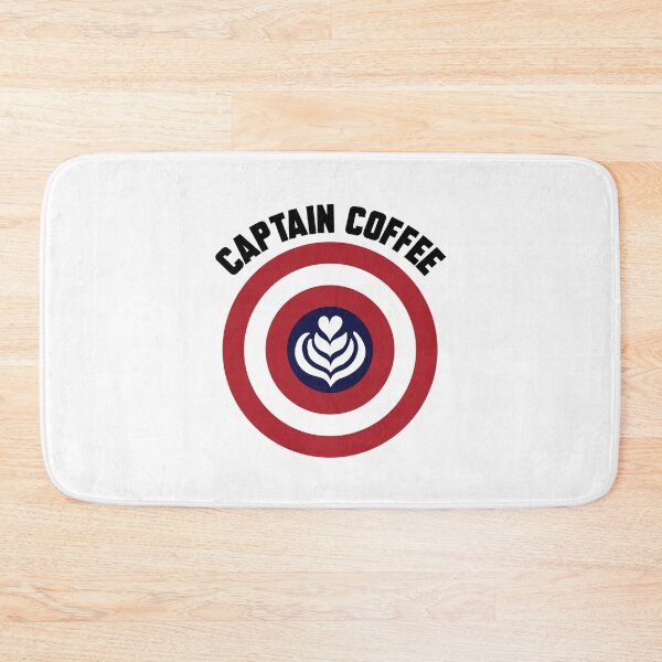 Item preview, Captain Coffee logo + text designed and sold by Dkrode.