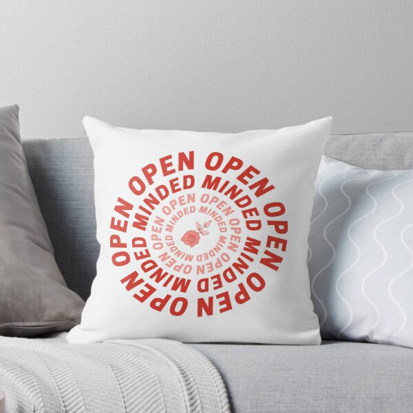 Item preview, Cita inspiradora de mente abierta rojo designed and sold by cryinintheclub.