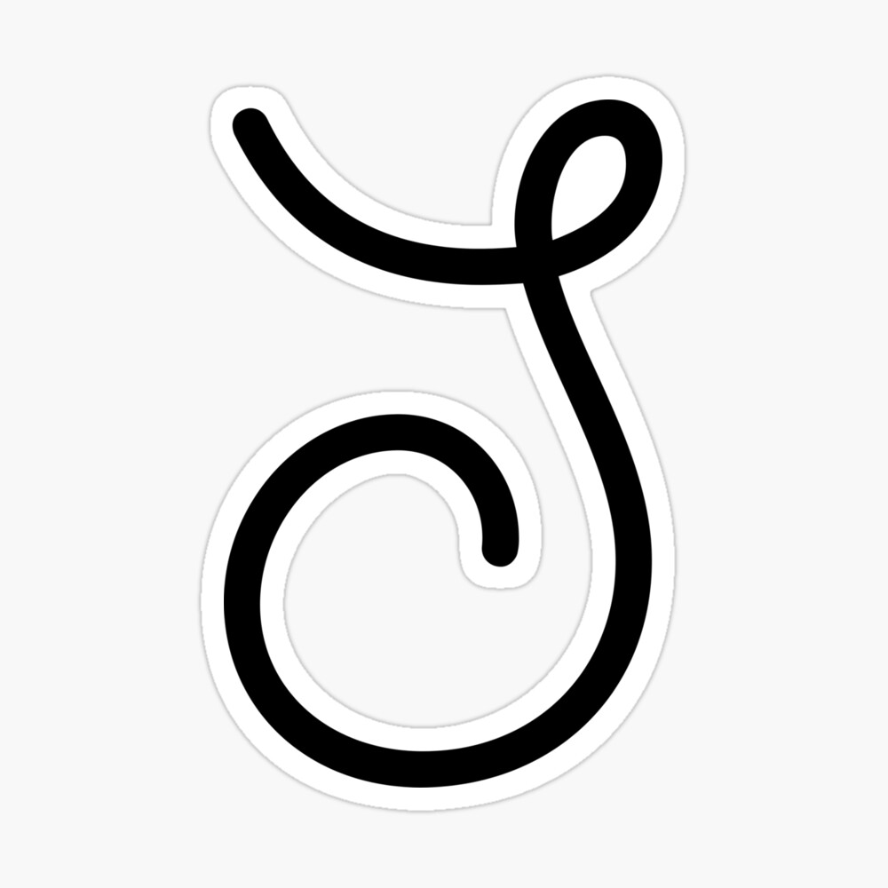 Cursive S Poster For Sale By Jose234 Redbubble