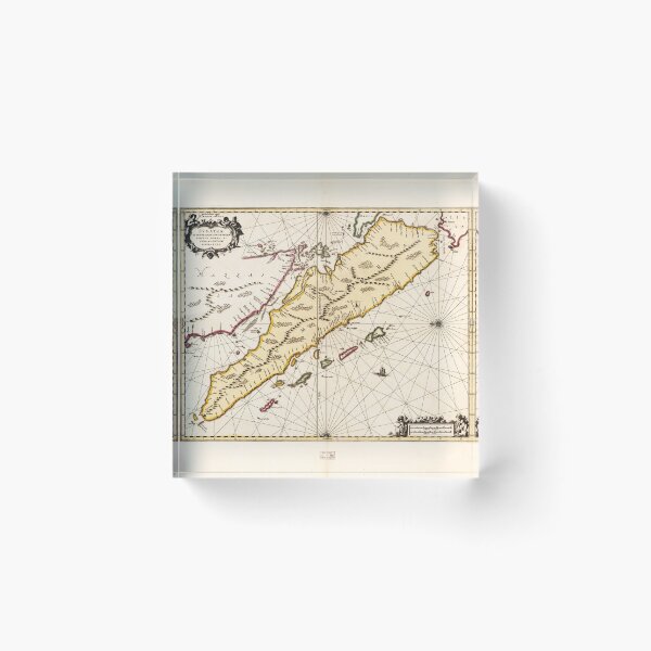 Item preview, Map of Indonesia (c 1700) designed and sold by allhistory.