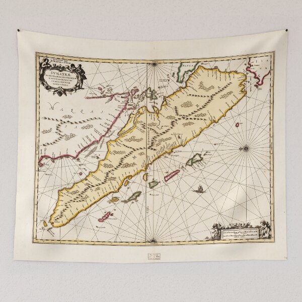 Item preview, Map of Indonesia (c 1700) designed and sold by allhistory.