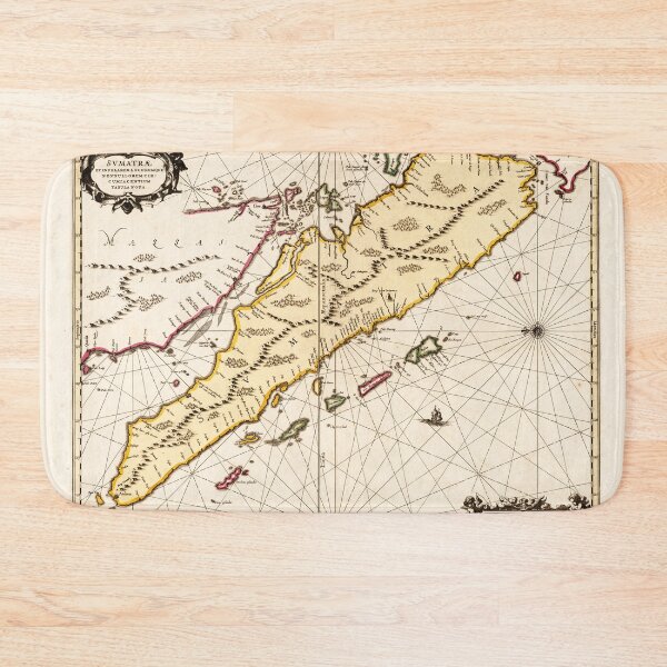 Item preview, Map of Indonesia (c 1700) designed and sold by allhistory.