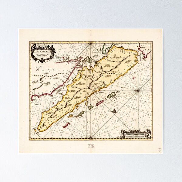 Item preview, Map of Indonesia (c 1700) designed and sold by allhistory.