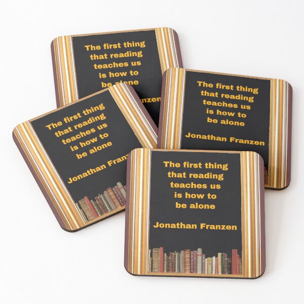 Item preview, Quote by Jonathan Franzen designed and sold by Pelikancrazy.