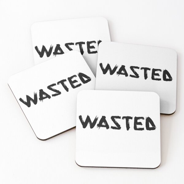 Item preview, Wasted  | Drinking | Love Alcohol | Funny Drinking | Booze Drunk Gift designed and sold by niceb00y.