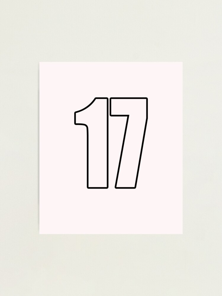 24 number number football Photographic Print by GeogDesigns