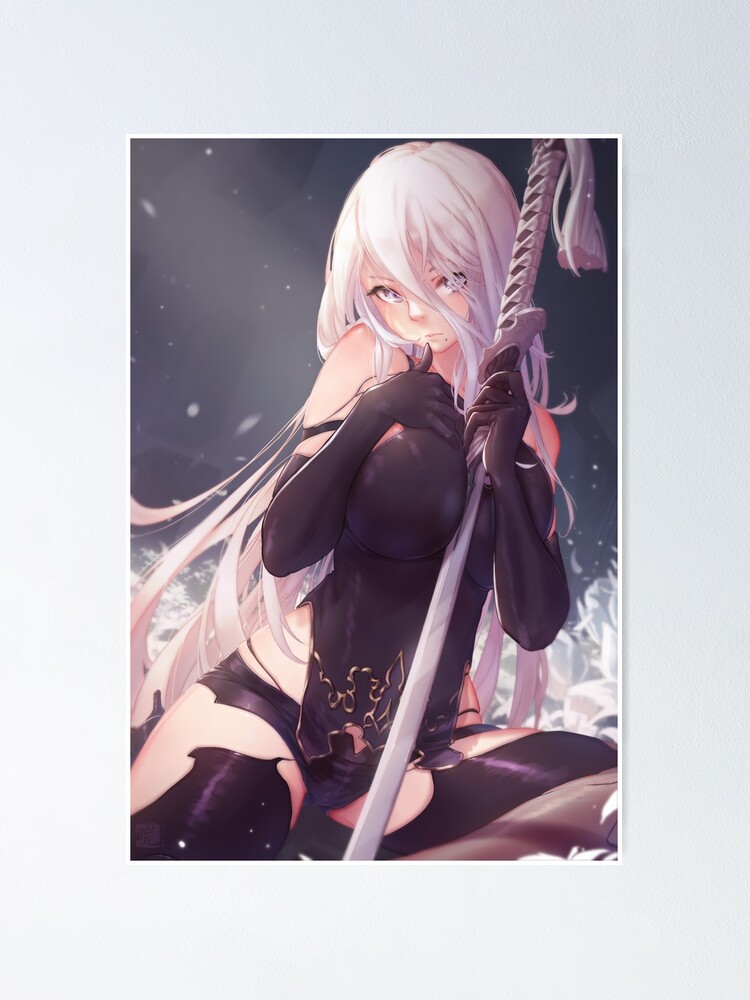 Alternate view of A2 | Nier Automata Poster