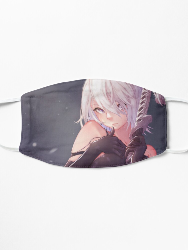 Alternate view of A2 short hair | Nier Automata Mask